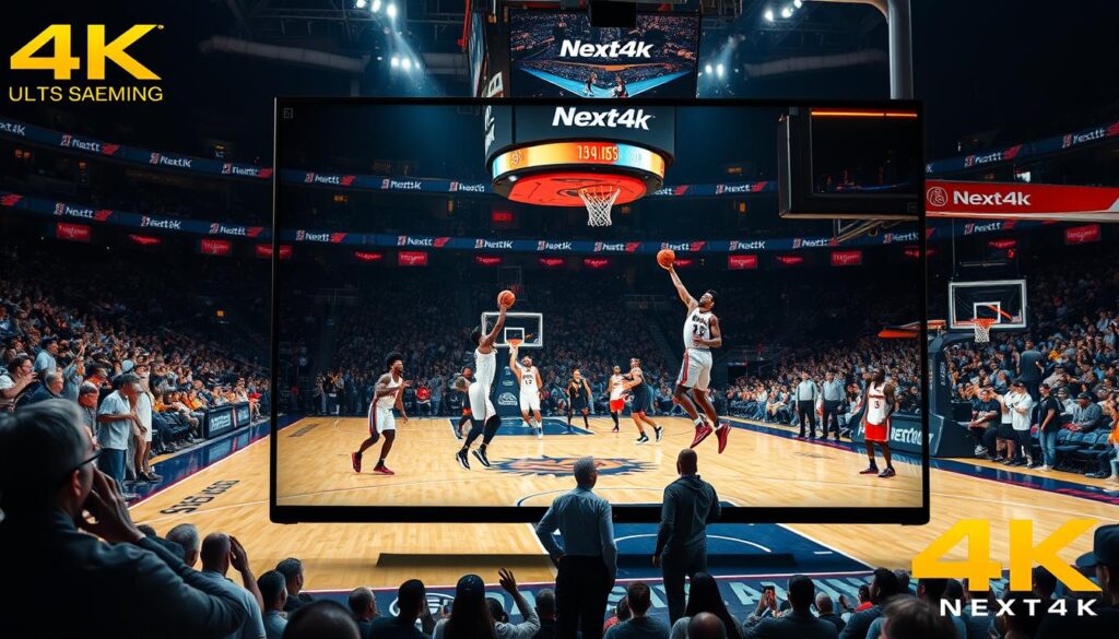 NBA games in 4K resolution